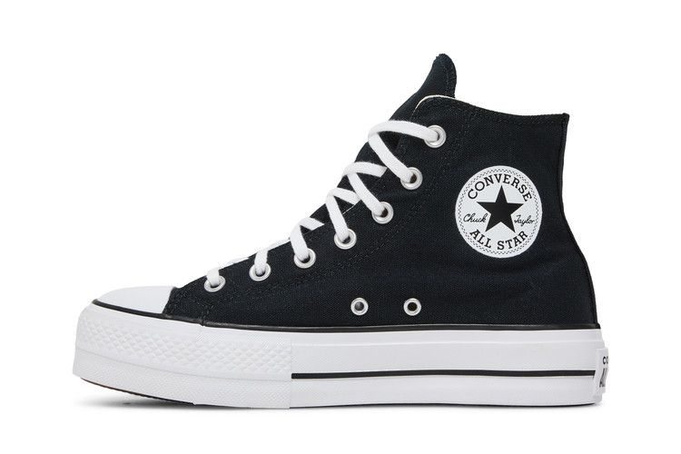Converse Wmns Chuck Taylor All Star Lift High 'Black White' — Black/White/White