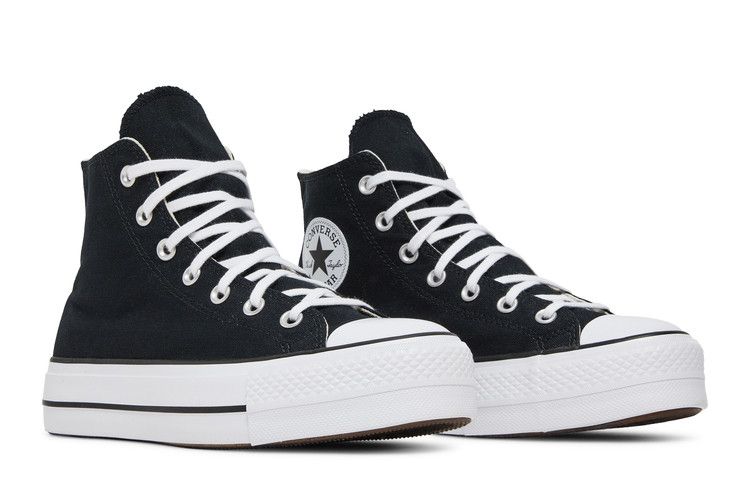 Converse Wmns Chuck Taylor All Star Lift High 'Black White' — Black/White/White
