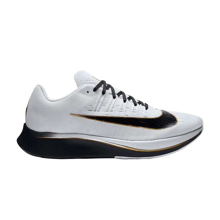 Nike Zoom Fly 'Mismatched' — Black/Metallic Gold-White