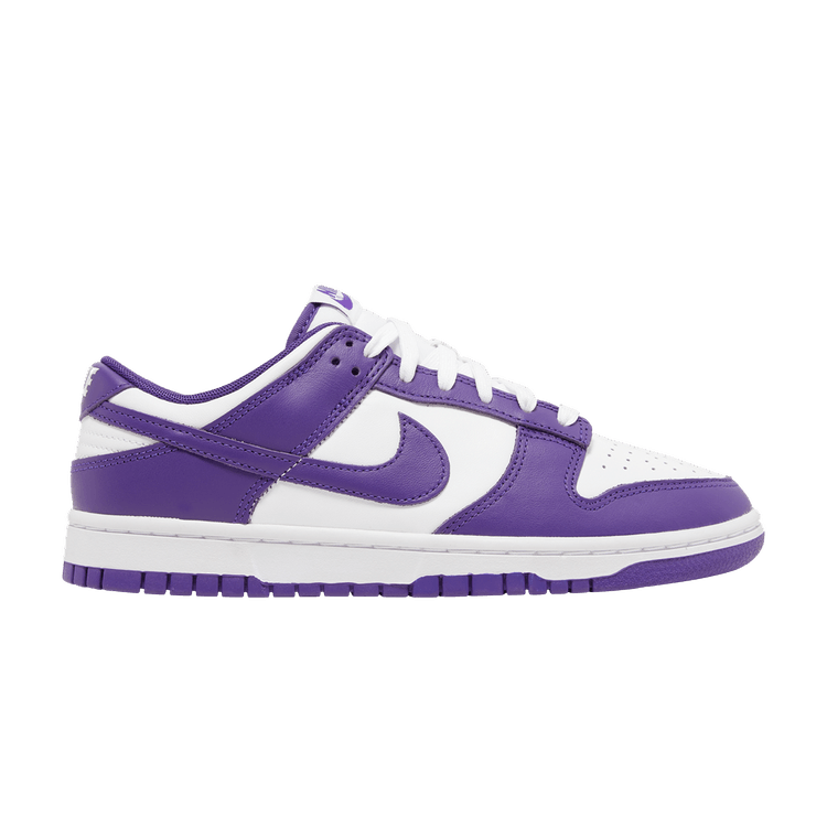 Nike Dunk Low 'Championship Purple' — White/Court Purple