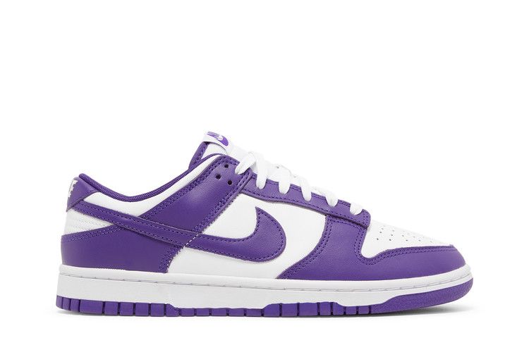 Nike Dunk Low 'Championship Purple' — White/Court Purple (2)