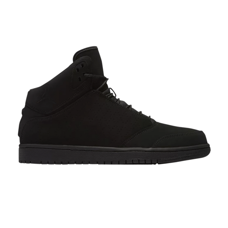 Air Jordan 1 Flight 5 'Triple Black' — Black/Black/Black