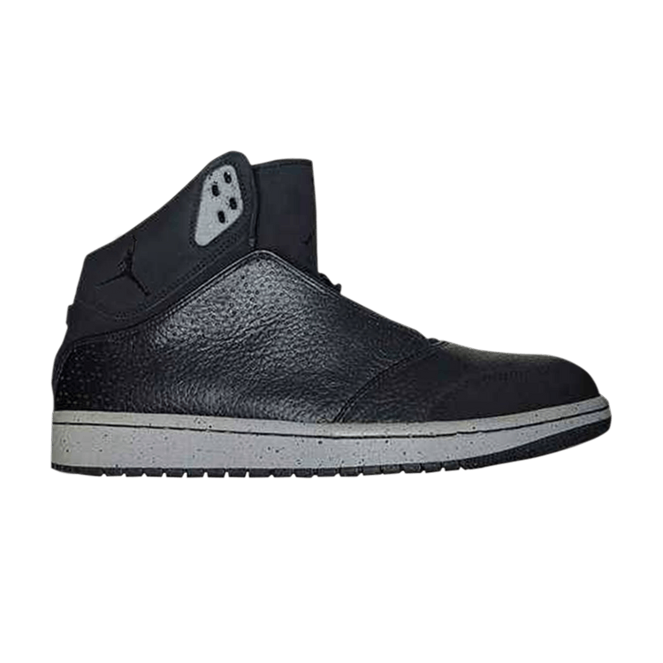 Air Jordan 1 Flight 5 Premium 'Black Wolf Grey' — Black/Wolf Grey/Black