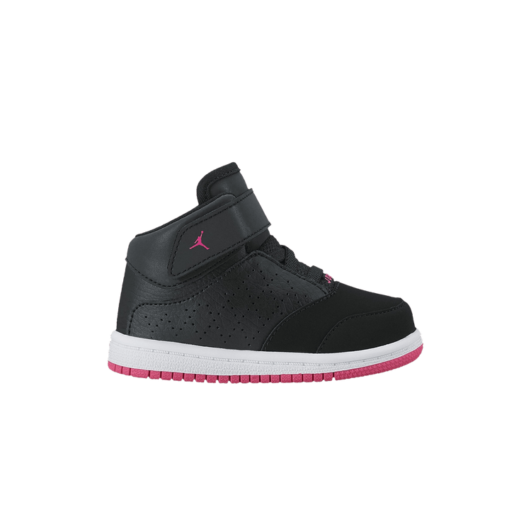 Air Jordan 1 Flight 5 Premium GT 'Black Hyper Pink' — Black/Hyper Pink/White