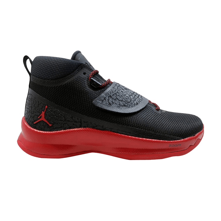 Air Jordan Super.Fly 5 PO — Black/Gym Red-Gym Red