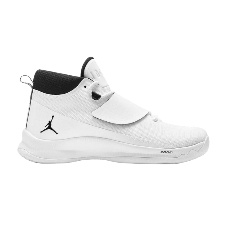 Air Jordan Super.Fly 5 'Playoffs' — White/White-Black