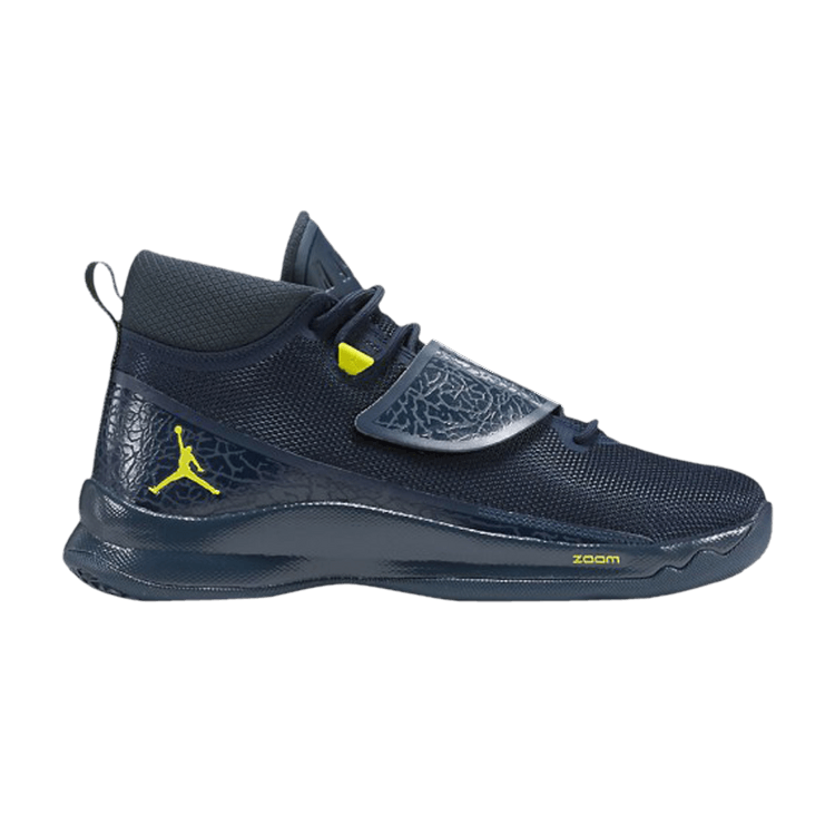 Air Jordan Super.Fly 5 PO 'Armory Navy' — Armory Navy/Armory Navy-Electrolime