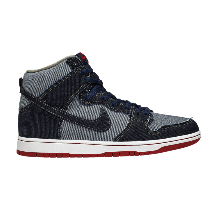 Reese Forbes x Nike Dunk SB High 'Denim' Special Box — Midnight Navy/University Red/White