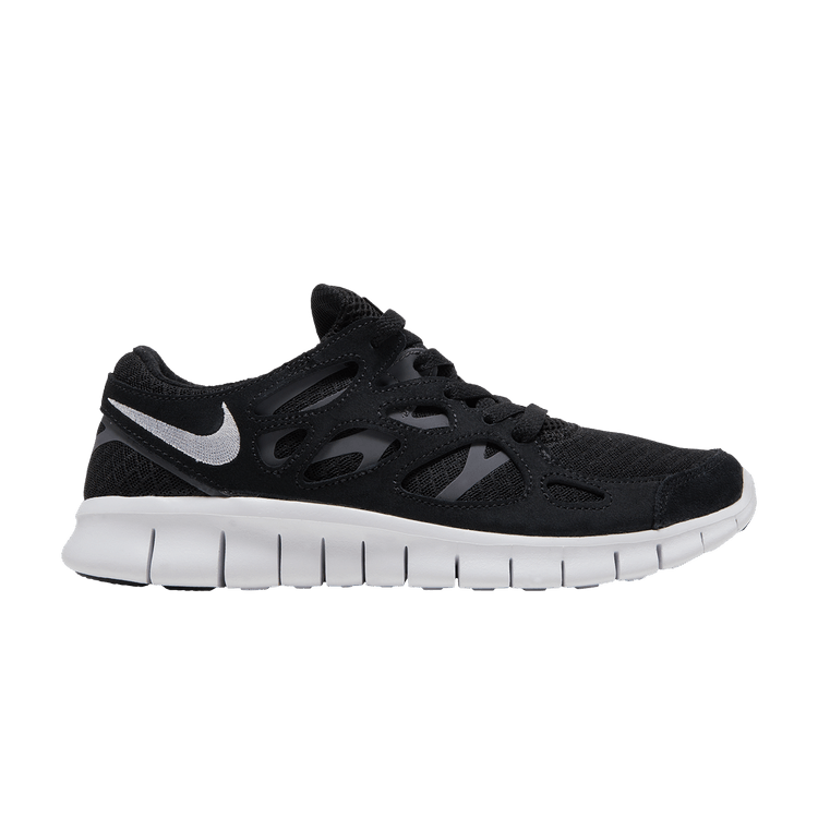 Nike Wmns Free Run 2 'Black Dark Grey' — Black/Dark Grey/White