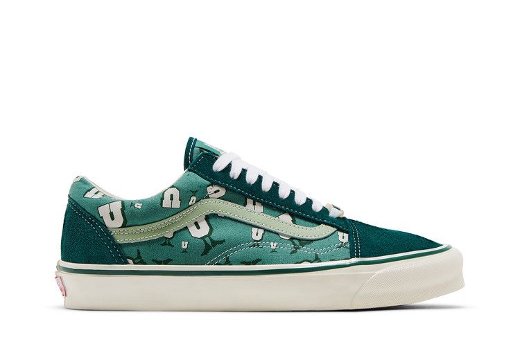 Undefeated x Vans OG Old Skool LX 'U-Man - Bistro Green' — Bistro Green/Marshmallow