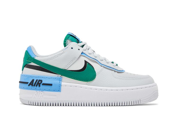 Nike Wmns Air Force 1 Shadow 'Photon Dust Malachite' — Photon Dust/Malachite/Black (2)