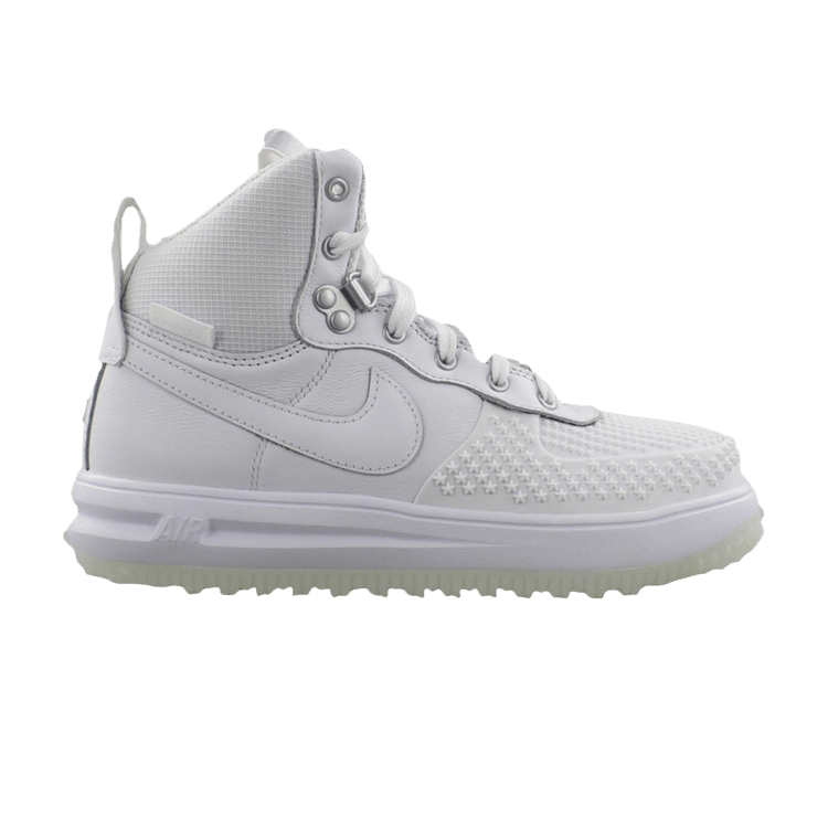 Nike Lunar Force 1 Duckboot GS 'White' — White/White