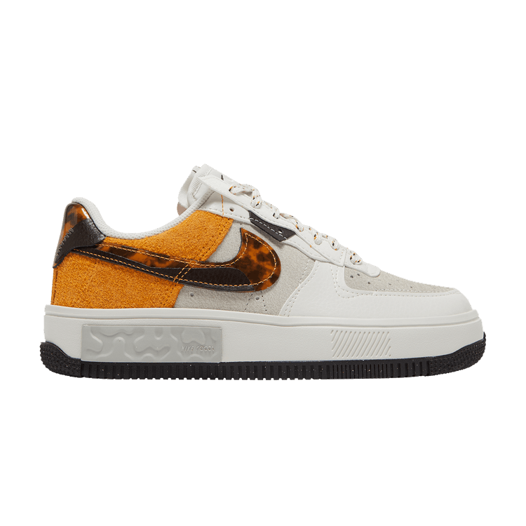 Nike Wmns Air Force 1 Fontanka 'Tortoise Shell' — Phantom/Velvet Brown/Light Bone/Light Curry