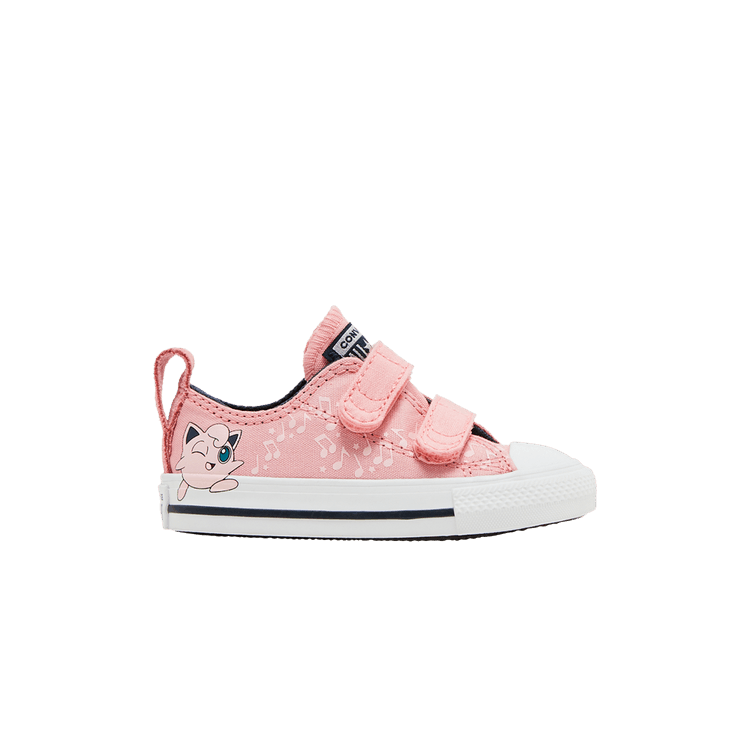 Pokemon x Converse Chuck Taylor All Star Easy-On Low TD 'Jigglypuff' — Daybreak Pink/White/Black