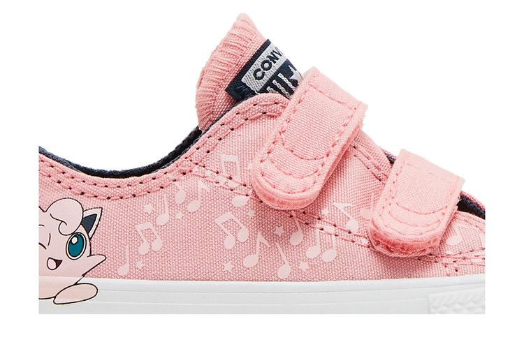 Pokemon x Converse Chuck Taylor All Star Easy-On Low TD 'Jigglypuff' — Daybreak Pink/White/Black