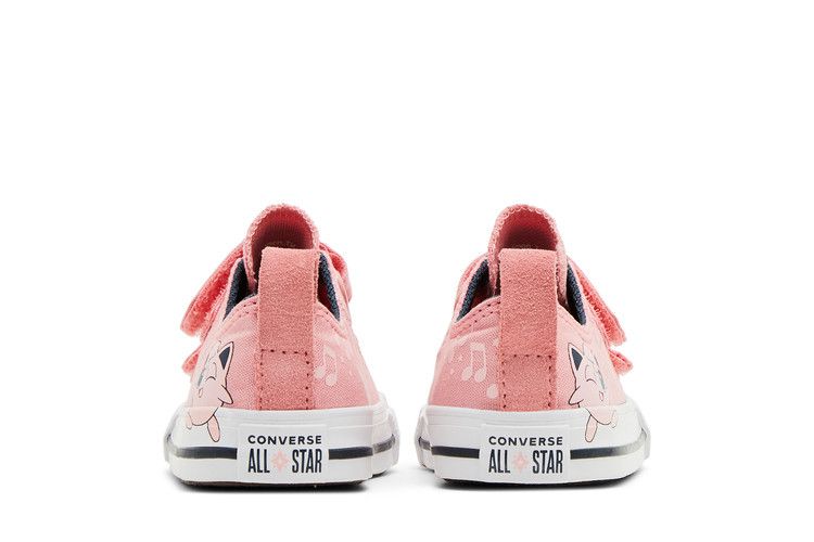 Pokemon x Converse Chuck Taylor All Star Easy-On Low TD 'Jigglypuff' — Daybreak Pink/White/Black