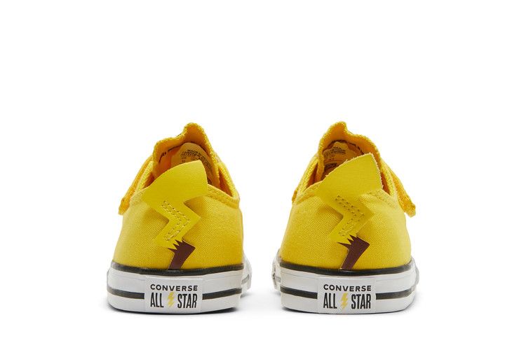 Pokemon x Converse Chuck Taylor All Star Easy-On Low TD 'Pikachu' — Vibrant Yellow/Black/White