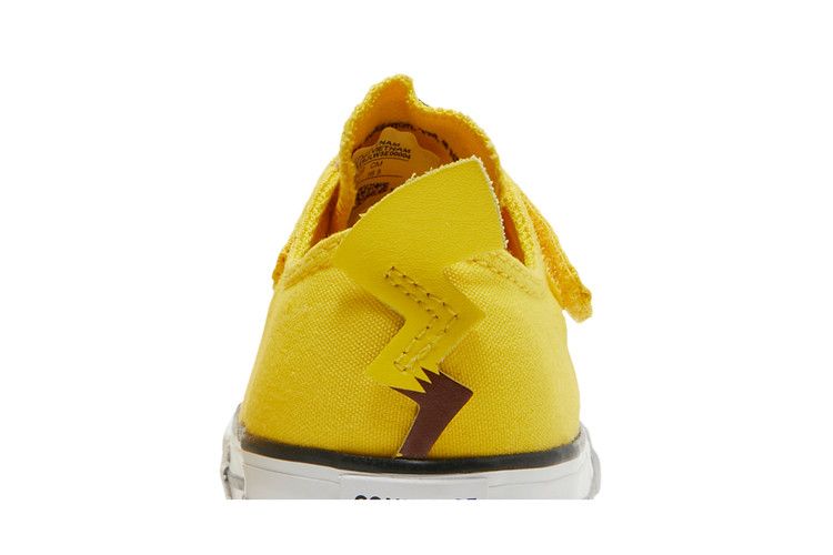Pokemon x Converse Chuck Taylor All Star Easy-On Low TD 'Pikachu' — Vibrant Yellow/Black/White