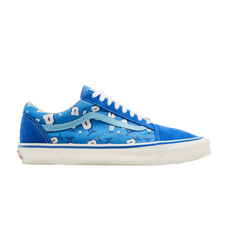 Undefeated x Vans OG Old Skool LX 'U-Man - Blue Lolite' — Blue Lolite/Marshmallow