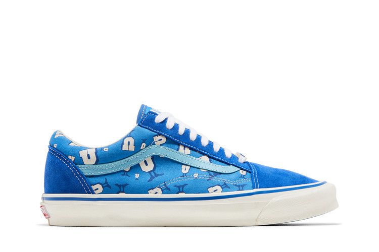 Undefeated x Vans OG Old Skool LX 'U-Man - Blue Lolite' — Blue Lolite/Marshmallow
