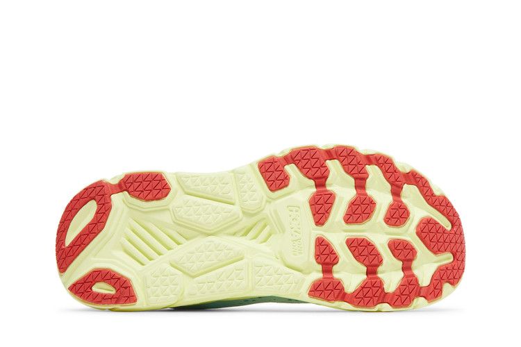HOKA Wmns Clifton 7 'Morning Mist Hot Coral' — Morning Mist/Hot Coral