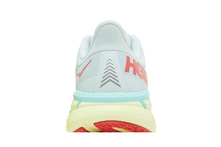 HOKA Wmns Clifton 7 'Morning Mist Hot Coral' — Morning Mist/Hot Coral
