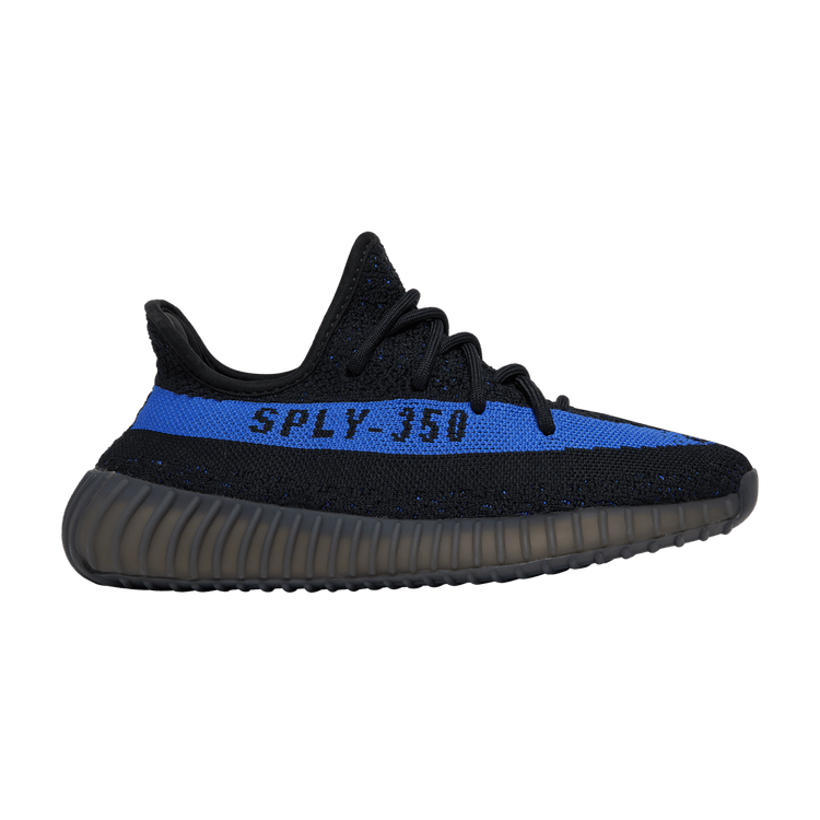 adidas Yeezy Boost 350 V2 Kids 'Dazzling Blue' — Core Black/Dazzling Blue/Core Black