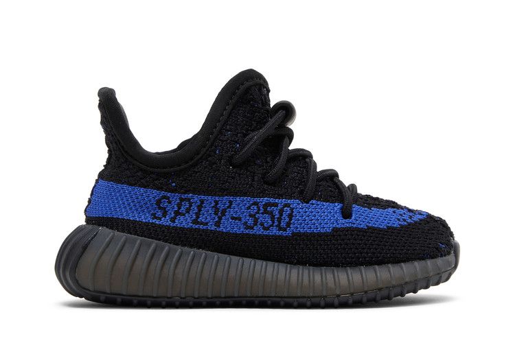 adidas Yeezy Boost 350 V2 Infants 'Dazzling Blue' — Core Black/Dazzling Blue/Core Black