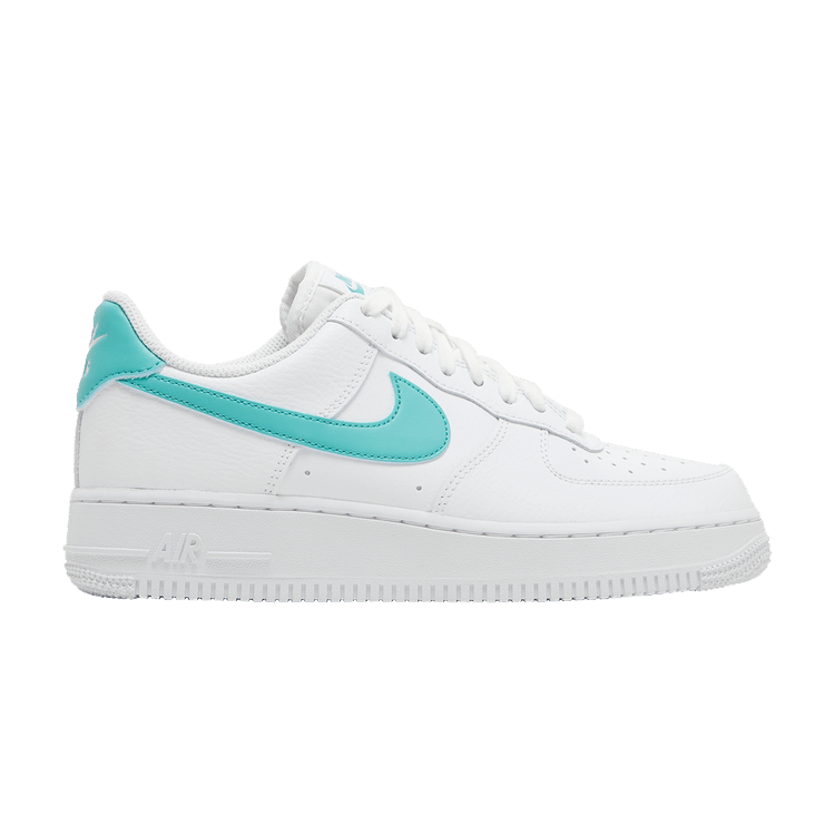 Nike Wmns Air Force 1 '07 'White Washed Teal' — White/White/White/Washed Teal
