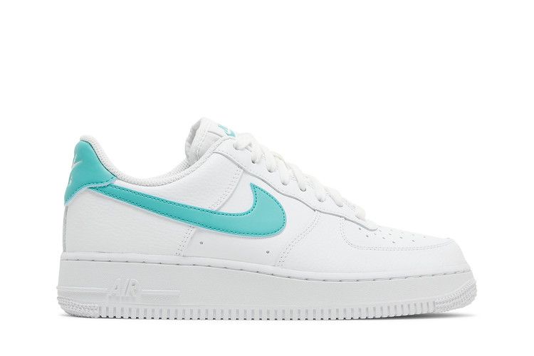 Nike Wmns Air Force 1 '07 'White Washed Teal' — White/White/White/Washed Teal (2)
