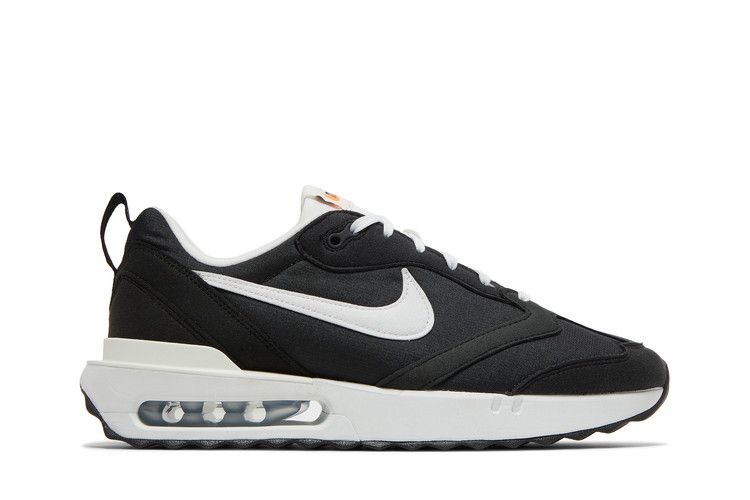 Nike Air Max Dawn 'Black White' — Black/Metallic Silver/Total Orange/Summit White (2)
