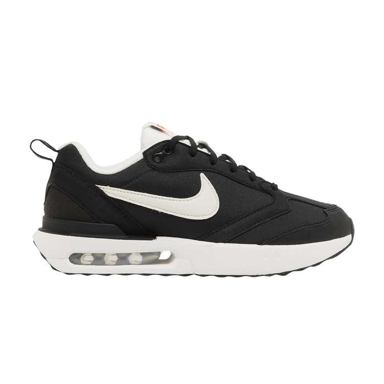 Nike Air Max Dawn GS 'Black White' — Black/Metallic Silver/Dutch Orange/Peak White