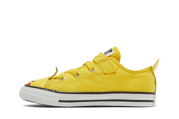 Pokemon x Converse Chuck Taylor All Star Low Easy-On TD 'Pikachu' — Vibrant Yellow/Black/White