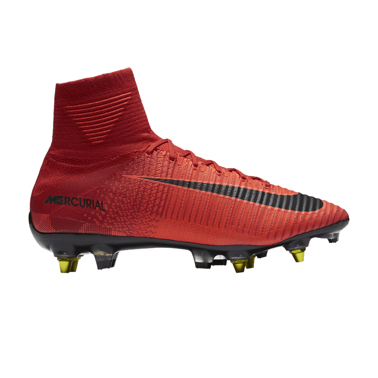Nike Mercurial Superfly 5 SG Pro AC 'Bright Crimson University Red' — Bright Crimson/White/University Red/Hyper Crimson