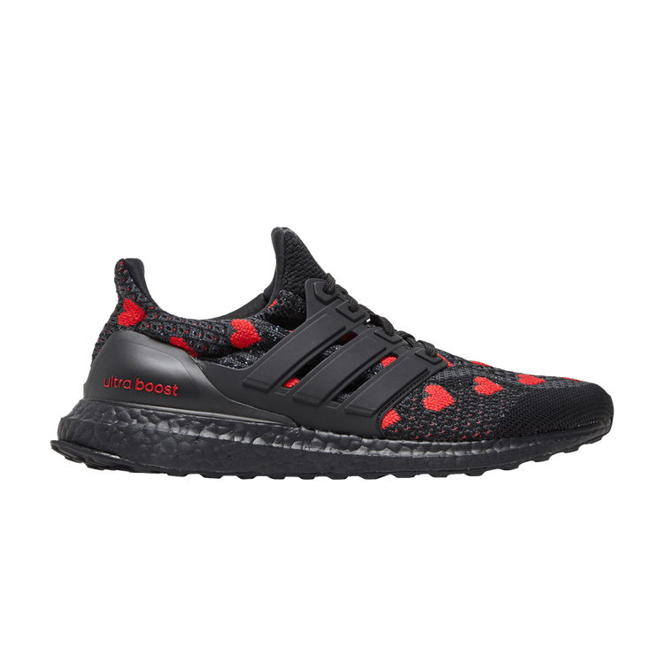 adidas UltraBoost 5.0 DNA 'Valentine's Day' — Core Black/Core Black/Vivid Red