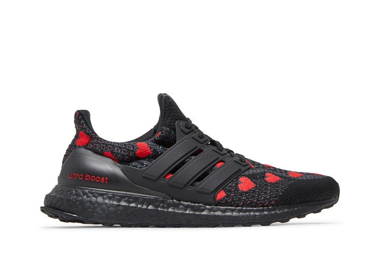adidas UltraBoost 5.0 DNA 'Valentine's Day' — Core Black/Core Black/Vivid Red