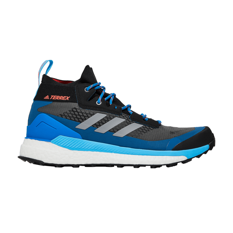 adidas Terrex Free Hiker GTX 'Grey Blue Rush' — Grey Six/Grey Three/Blue Rush