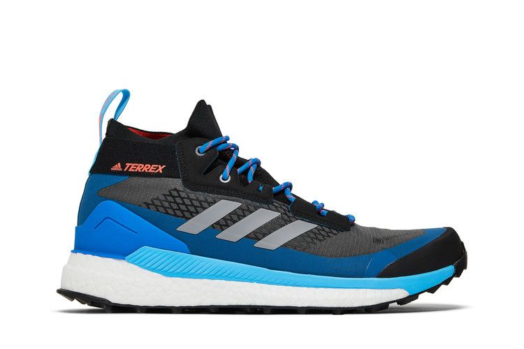 adidas Terrex Free Hiker GTX 'Grey Blue Rush' — Grey Six/Grey Three/Blue Rush