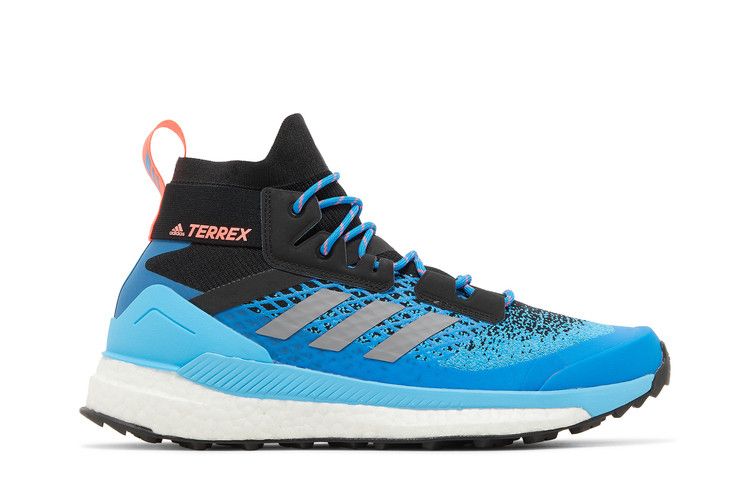 adidas Terrex Free Hiker Primeblue 'Black Blue Rush' — Core Black/Grey Three/Blue Rush