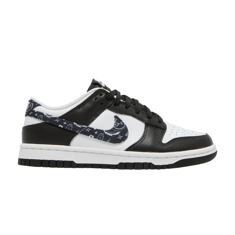 Nike Wmns Dunk Low 'Black Paisley' — Black/White