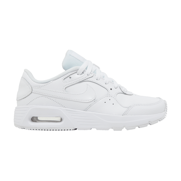 Nike Wmns Air Max SC Leather 'Triple White' — White/White/White