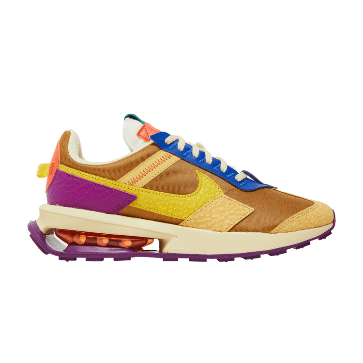 Nike Wmns Air Max Pre-Day 'Wheat Yellow Strike' — Wheat/Red Plum/Orange/Yellow Strike