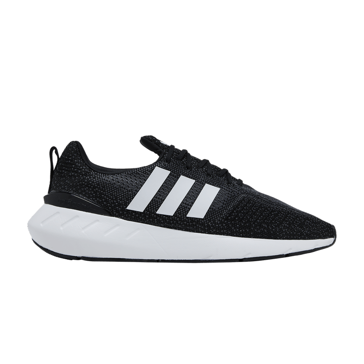 Adidas Swift Run 22 'Black Grey' — Core Black/Cloud White/Grey Five