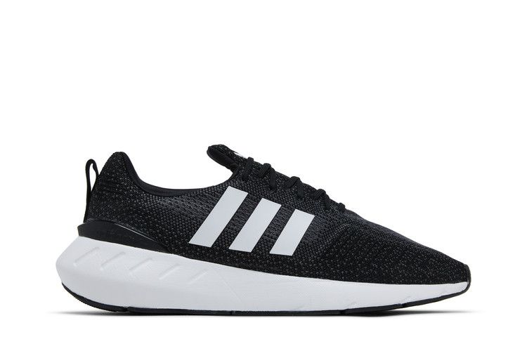 Adidas Swift Run 22 'Black Grey' — Core Black/Cloud White/Grey Five