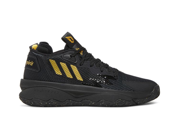 adidas Dame 8 'G.O.A.T. Spirit' — Black/Gold