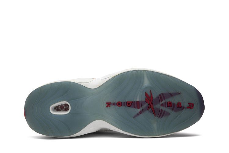Reebok Question Mid '10th Anniversary' — White/Pearlized Red