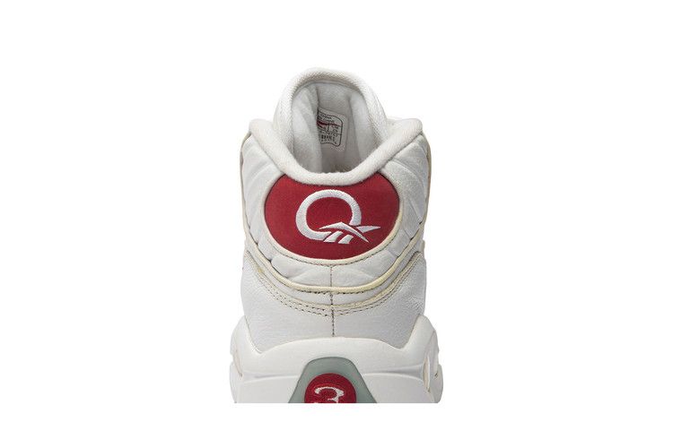 Reebok Question Mid '10th Anniversary' — White/Pearlized Red