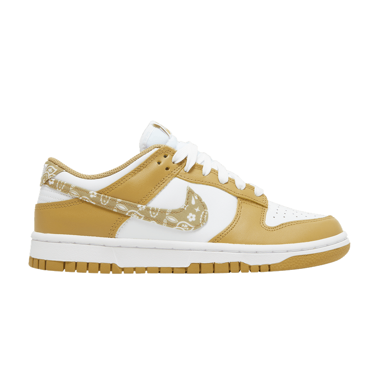 Nike Wmns Dunk Low 'Barley Paisley' — White/Barley/White