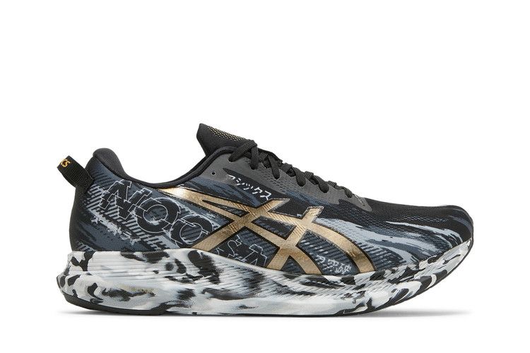 Asics Noosa Tri 13 'Black Pure Gold' — Black/Pure Gold