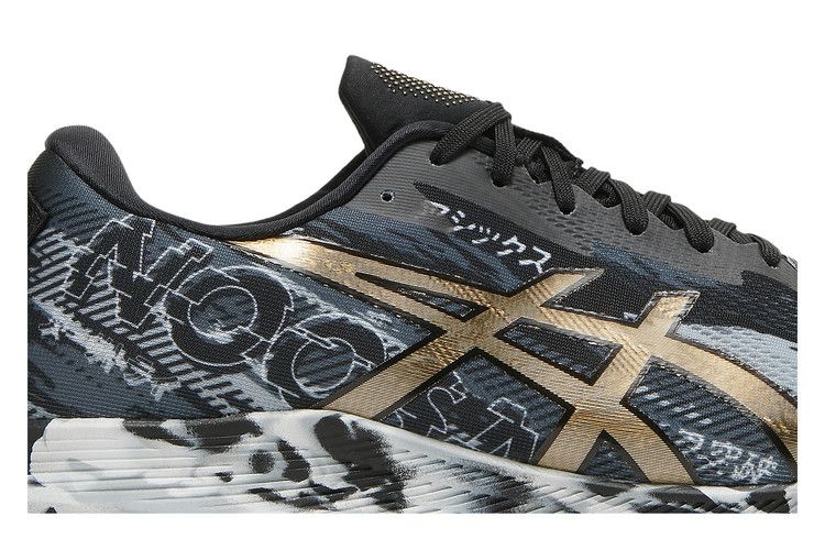 Asics Noosa Tri 13 'Black Pure Gold' — Black/Pure Gold